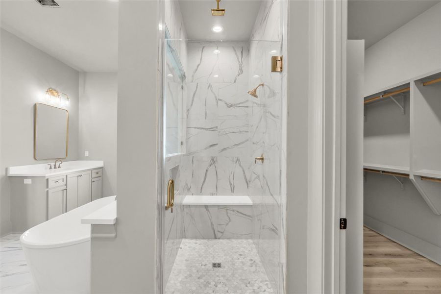 Furnished interior view inside a new home in Chapel Bend, Montgomery (Image 3).