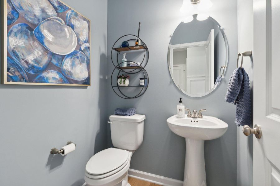 Furnished interior view inside a new home in , Summerville (Image 24).