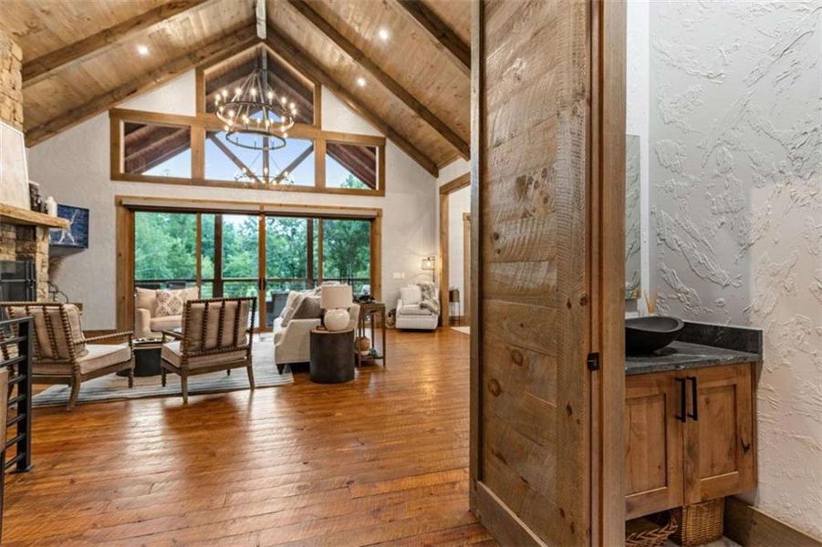 Furnished interior view inside a new home in , Epworth (Image 37).