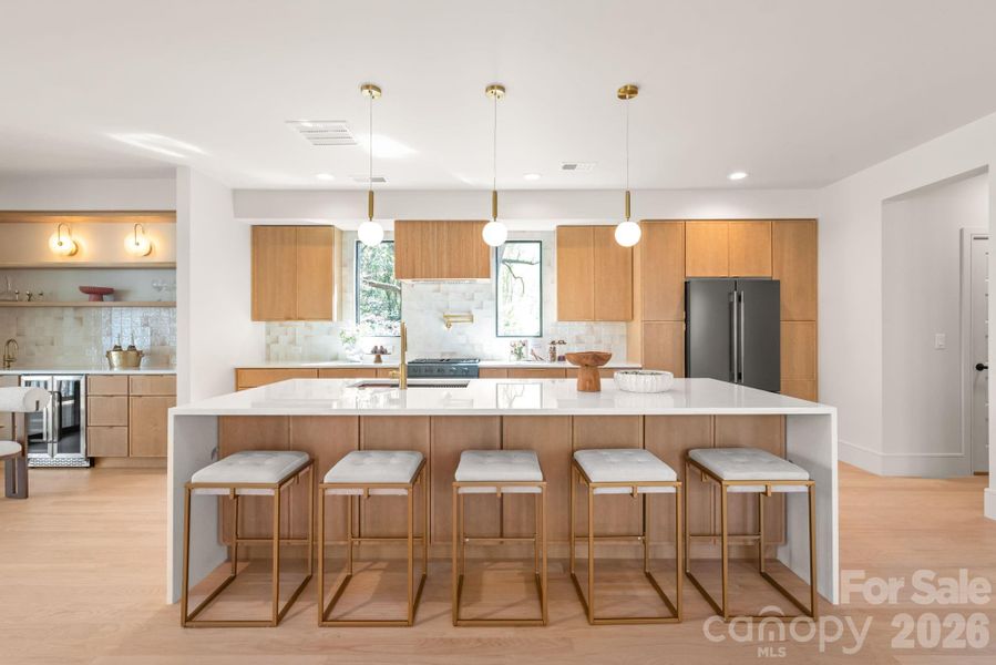 Furnished interior view inside a new home in , Charlotte (Image 12).