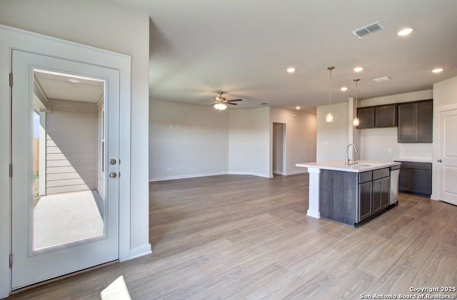 Spacious, unfurnished interior of a new home in Westridge - Premier, San Antonio (Image 13). Spacious, unfurnished interior of a new home in Westridge - Premier, San Antonio (Image 13).