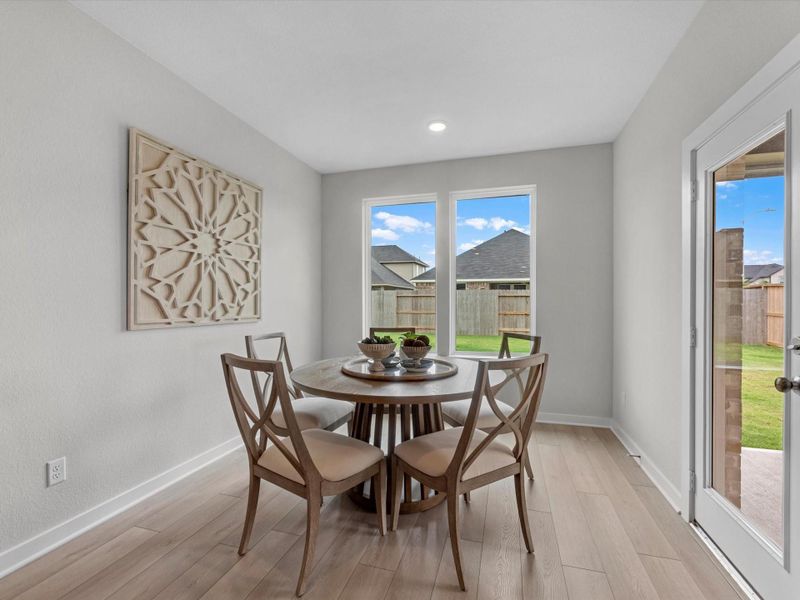 Furnished interior view inside a new home in Mason Woods, Cypress (Image 12).
