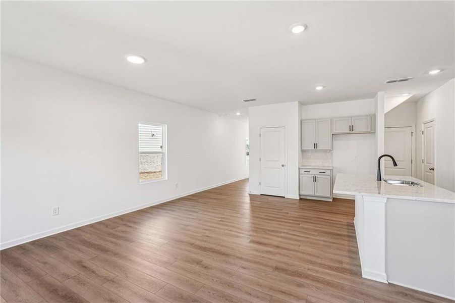 Spacious, unfurnished interior of a new home in Langston Reserve, Cartersville (Image 17). Spacious, unfurnished interior of a new home in Langston Reserve, Cartersville (Image 17).
