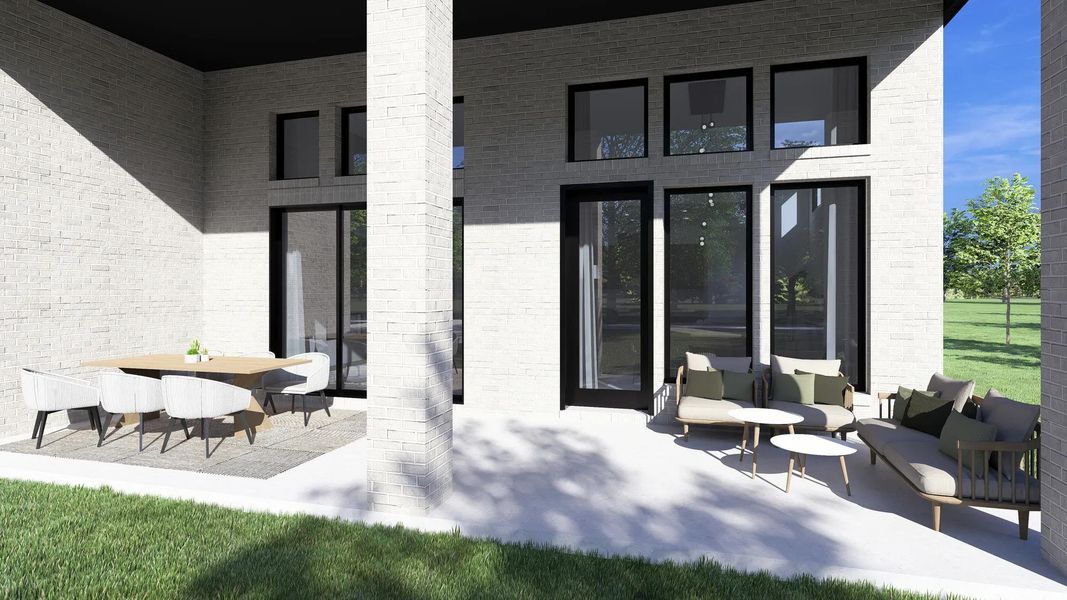 Ashcroft Outdoor Living Area