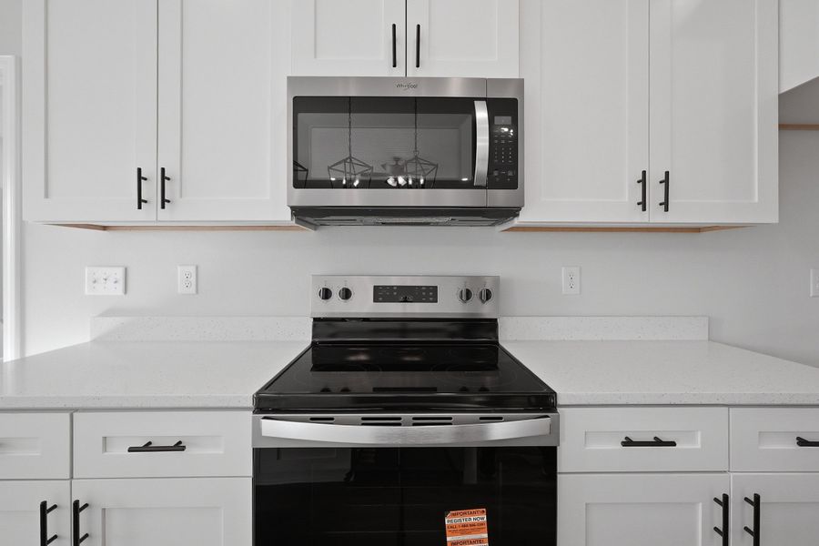 Furnished interior view inside a new home in Barton's Bend, Crestview (Image 9). Furnished interior view inside a new home in Barton's Bend, Crestview (Image 9).