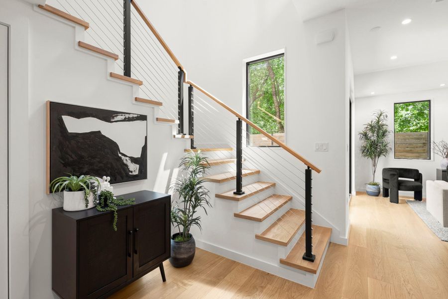Furnished interior view inside a new home in , Austin (Image 11).