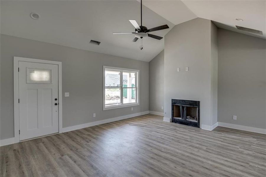 Spacious, unfurnished interior of a new home in , Hartwell (Image 16). Spacious, unfurnished interior of a new home in , Hartwell (Image 16).