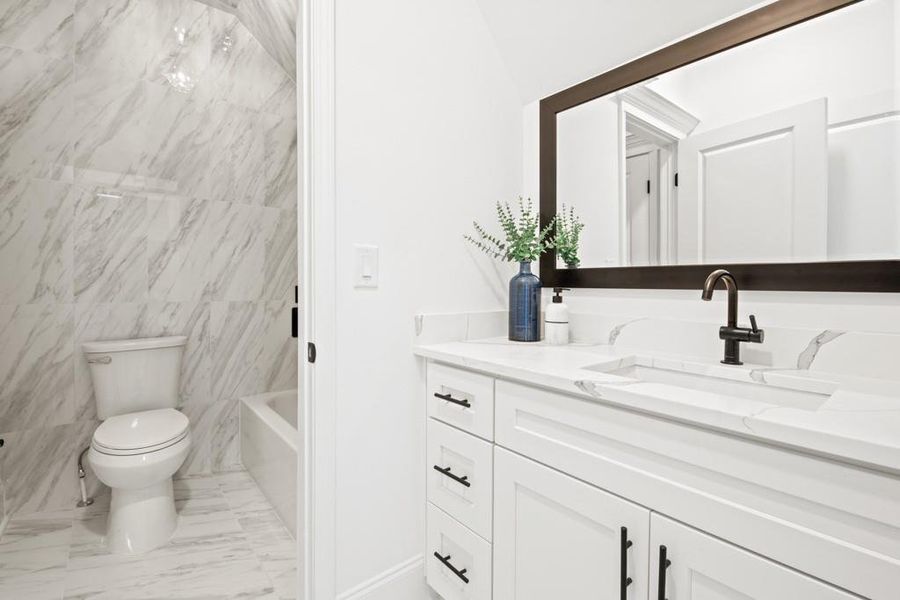 Furnished interior view inside a new home in , Dacula (Image 11).