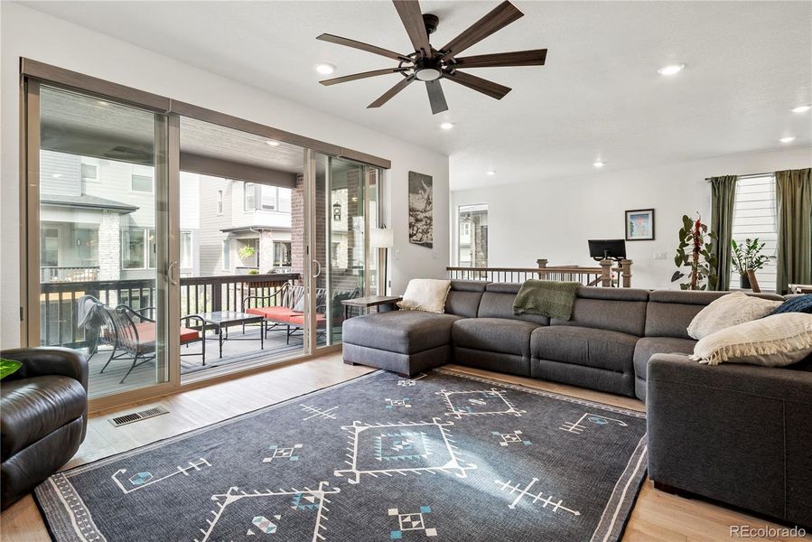 Furnished interior view inside a new home in , Morrison (Image 40).