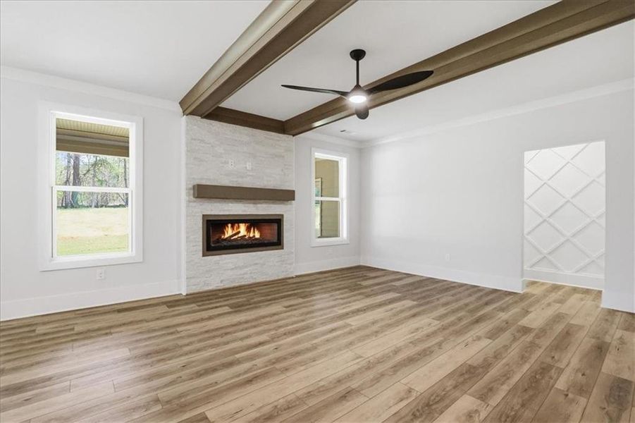 Spacious, unfurnished interior of a new home in , Hoschton (Image 27).