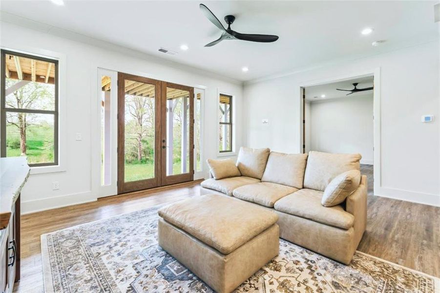 Furnished interior view inside a new home in , Blairsville (Image 66).