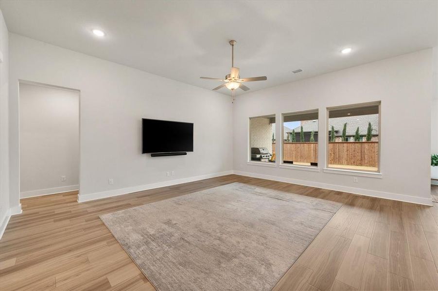 Spacious, unfurnished interior of a new home in Inspiration Collection at Bridgewater, Midlothian (Image 23).