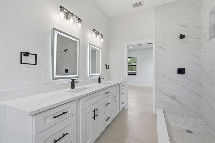 Furnished interior view inside a new home in , Tampa (Image 15).