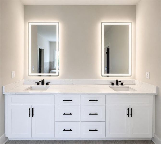 Furnished interior view inside a new home in , Loganville (Image 10). Furnished interior view inside a new home in , Loganville (Image 10).