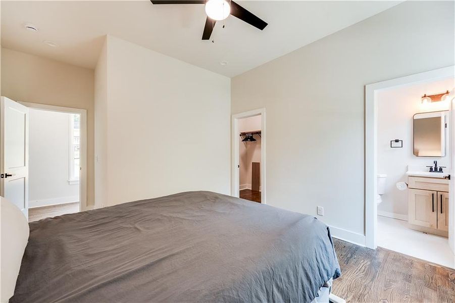 Furnished interior view inside a new home in , Atlanta (Image 11).