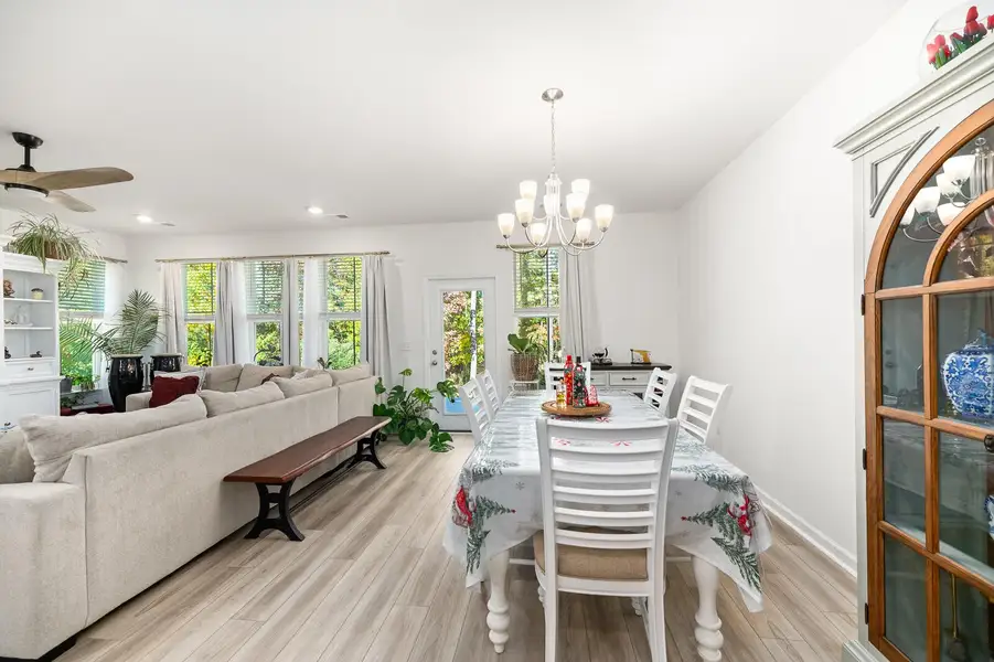 Furnished interior view inside a new home in Boykins Run Townhomes, Moncks Corner (Image 7).