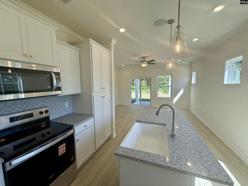 Furnished interior view inside a new home in Walker’s Trail, Lexington (Image 28).