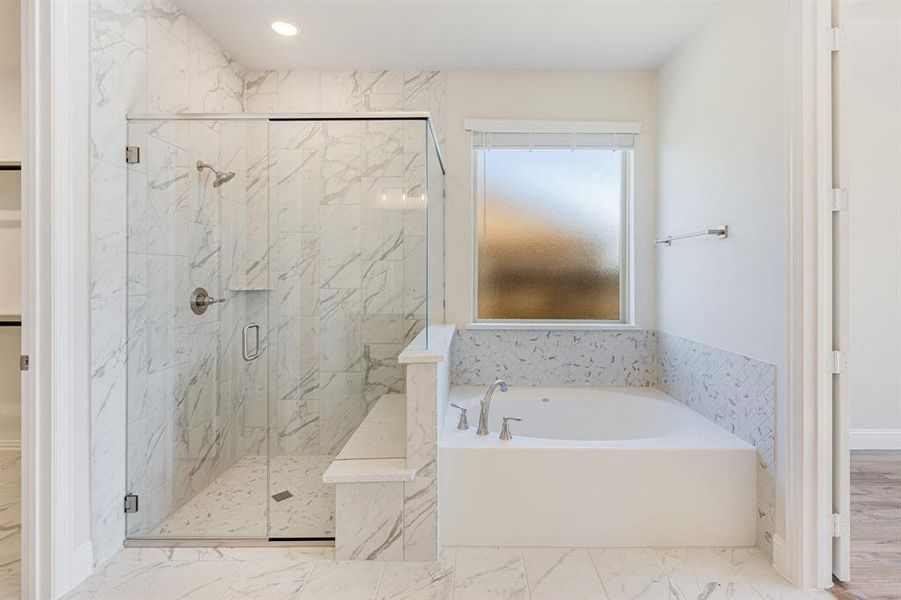 Furnished interior view inside a new home in Hayes Crossing, Midlothian (Image 11).
