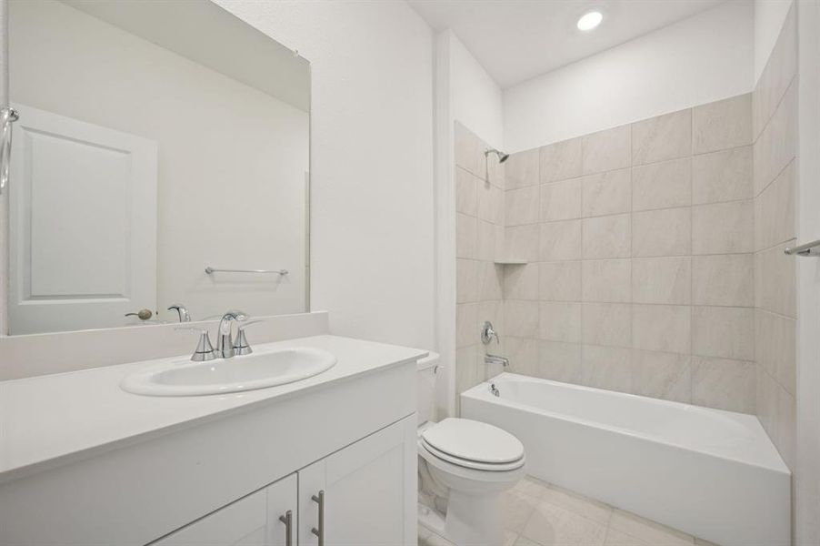 Photo is not of the actual home, but is an inspirational photo of builder’s model home and may depict options, furnishings, and/or decorator features that are not included.
