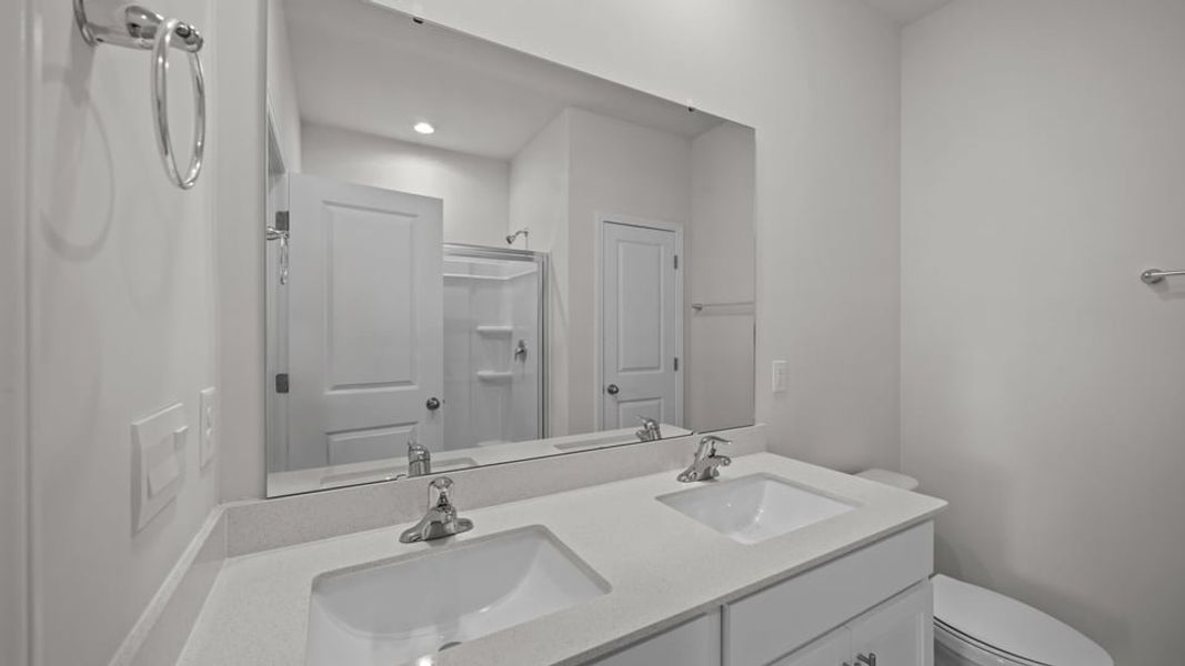 Furnished interior view inside a new home in Cambridge Park, Mebane (Image 10).