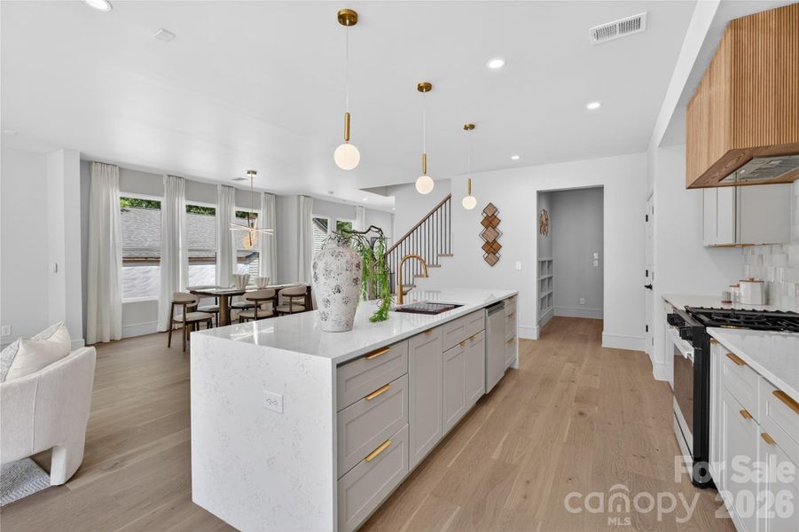 Furnished interior view inside a new home in , Charlotte (Image 35).