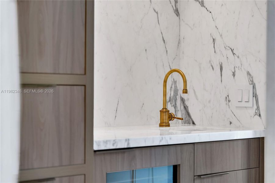Close-up of interior finishes inside a home in , Miami (Image 10).