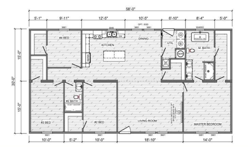 2D floor plan layout of this home in , Ellijay, GA (Image 2). 2D floor plan layout of this home in , Ellijay, GA (Image 2).