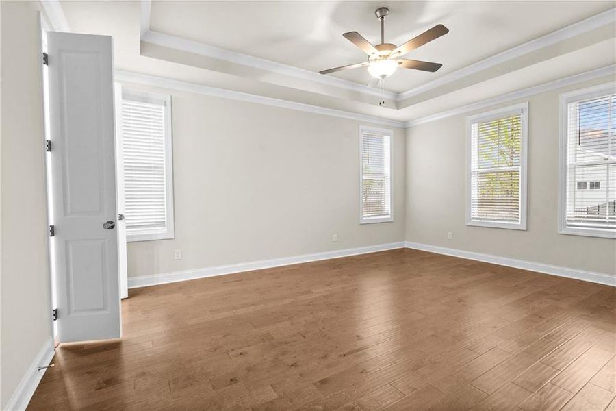 Spacious, unfurnished interior of a new home in Promenade at Sawnee Village, Cumming (Image 20).