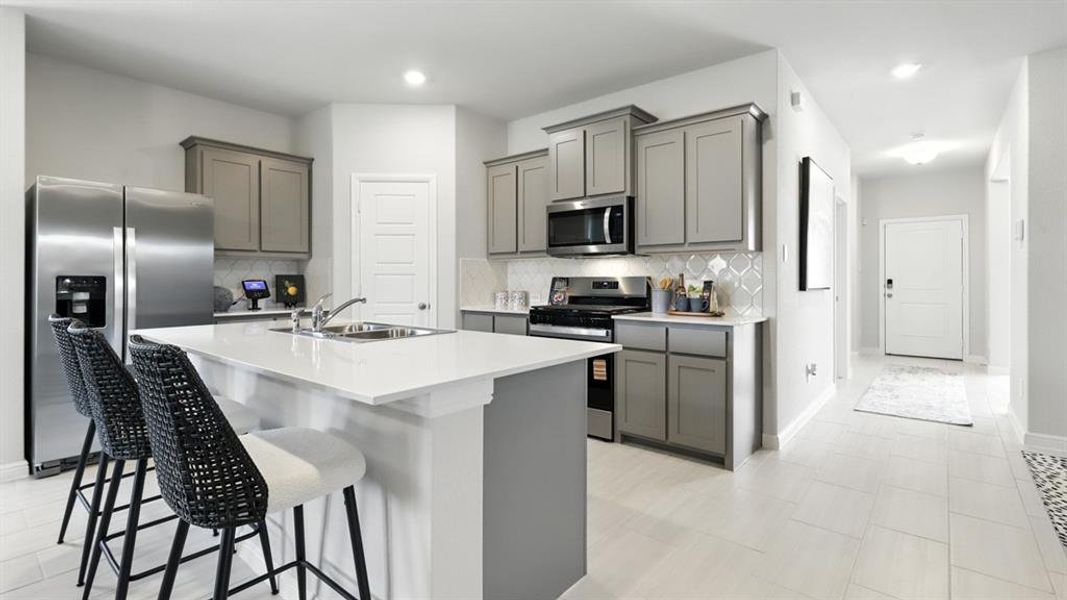 Kitchen - All Home and community information, including pricing, included features, terms, availability and amenities, are subject to change at any time without notice or obligation. All Drawings, pictures, photographs, video, square footages, floor plans, elevations, features, colors and sizes are approximate for illustration purposes only and will vary from the homes as built. Kitchen - All Home and community information, including pricing, included features, terms, availability and amenities, are subject to change at any time without notice or obligation. All Drawings, pictures, photographs, video, square footages, floor plans, elevations, features, colors and sizes are approximate for illustration purposes only and will vary from the homes as built.