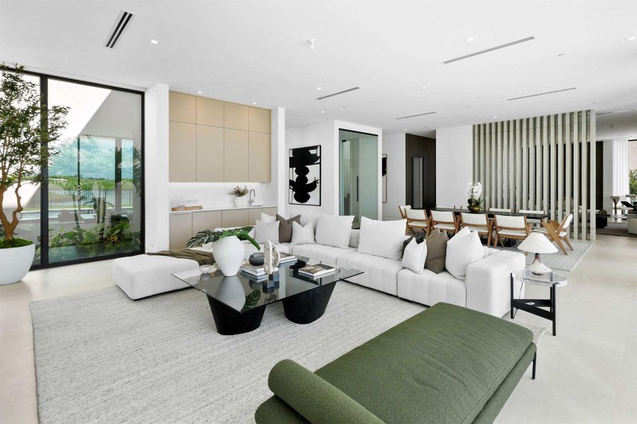 Furnished interior view inside a new home in , Palm Beach Gardens (Image 15).