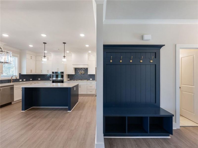 Furnished interior view inside a new home in , Buford (Image 14).