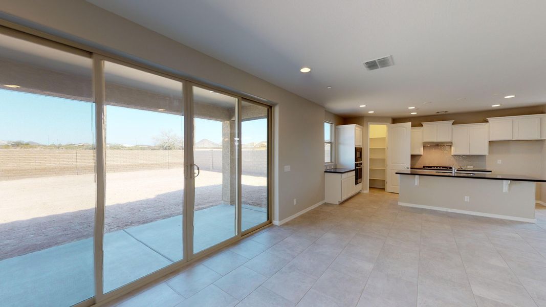 Representative furnished interior of a home built from the Lilac by DRB Homes in Saguaro Hills at Vistancia, Peoria (Image 10).