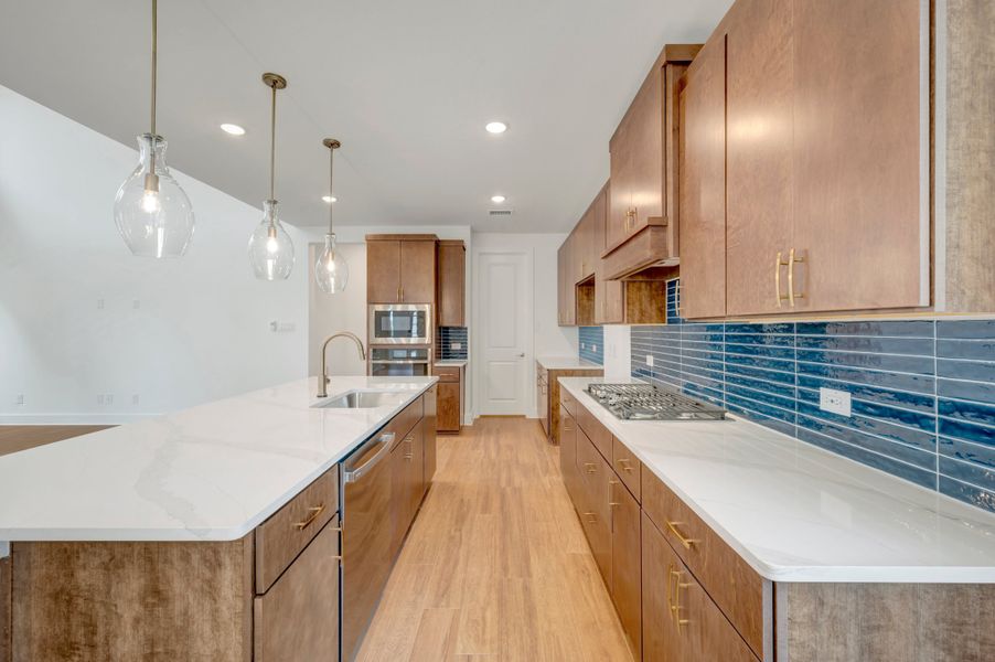 Furnished interior view inside a new home in Painted Tree, McKinney (Image 9).