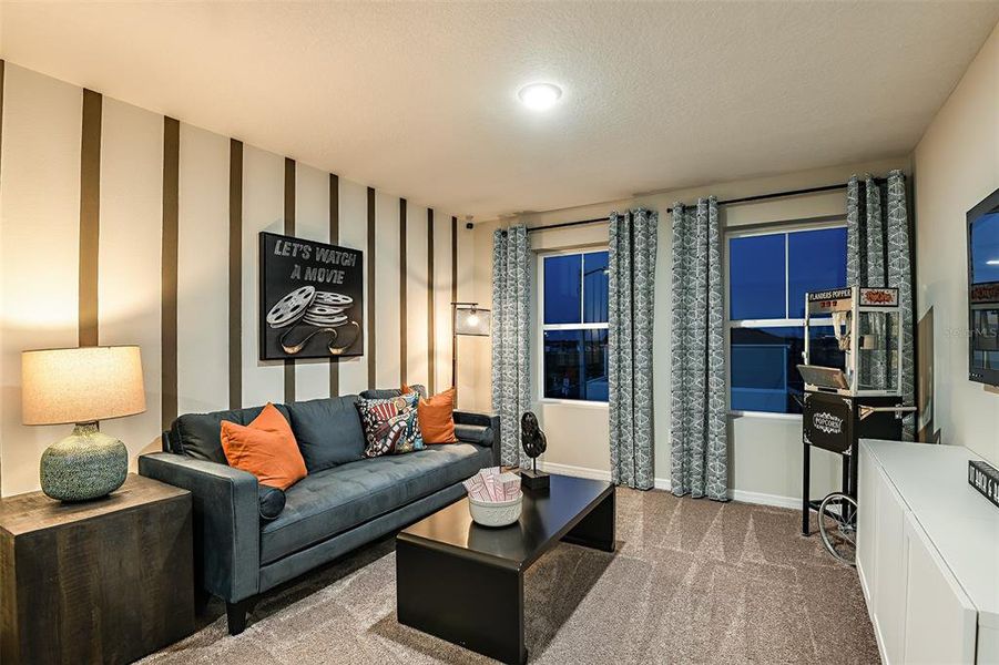 Furnished interior view inside a new home in Lawson Dunes, Haines City (Image 13).