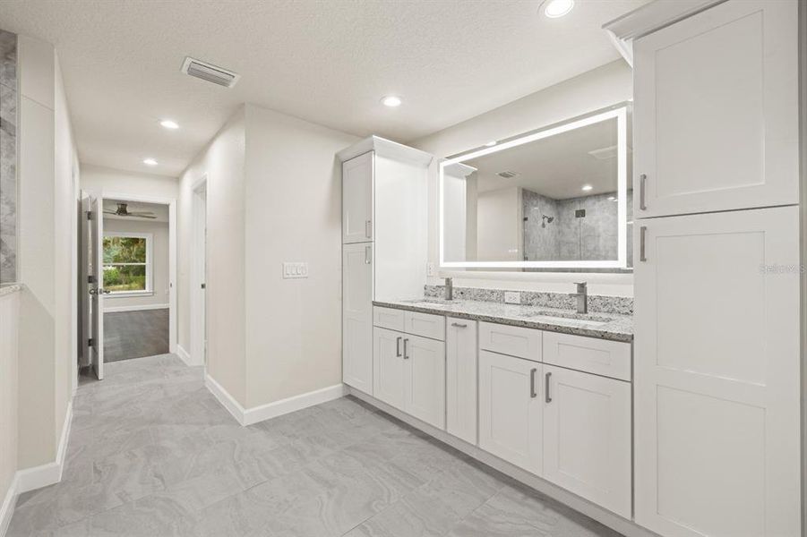 Furnished interior view inside a new home in , San Antonio (Image 14).