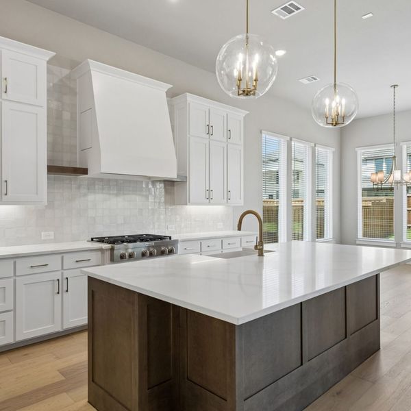 Furnished interior view inside a new home in Mosaic – 70′ Lots, Prosper (Image 19).