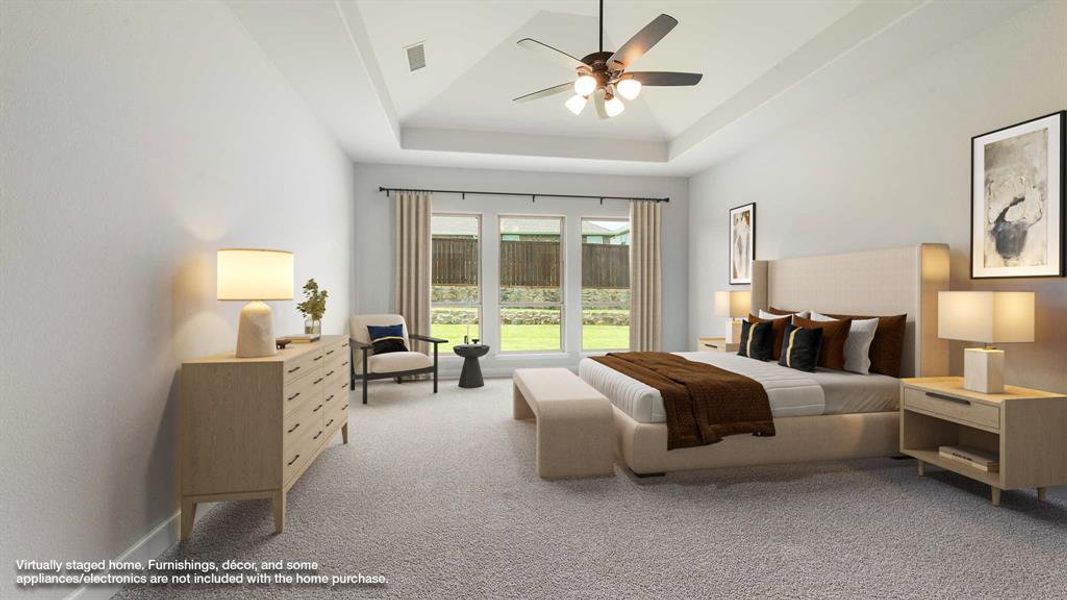 Furnished interior view inside a new home in Somerset Park 80', Rockwall (Image 11). Furnished interior view inside a new home in Somerset Park 80', Rockwall (Image 11).