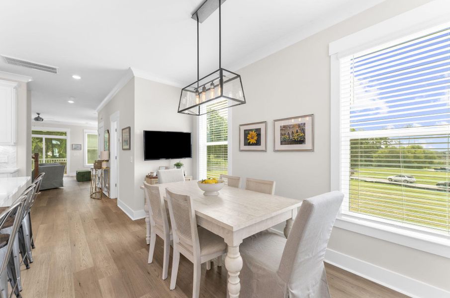 Furnished interior view inside a new home in , Charleston (Image 6).