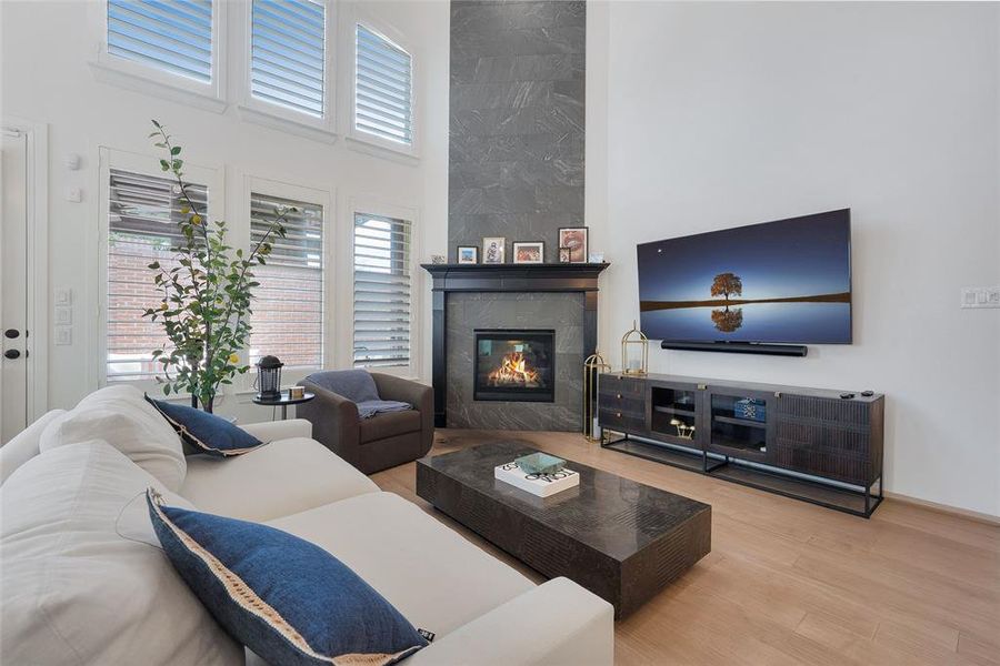 Furnished interior view inside a new home in , Irving (Image 29).