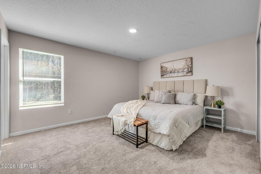 Furnished interior view inside a new home in , Jacksonville (Image 16).