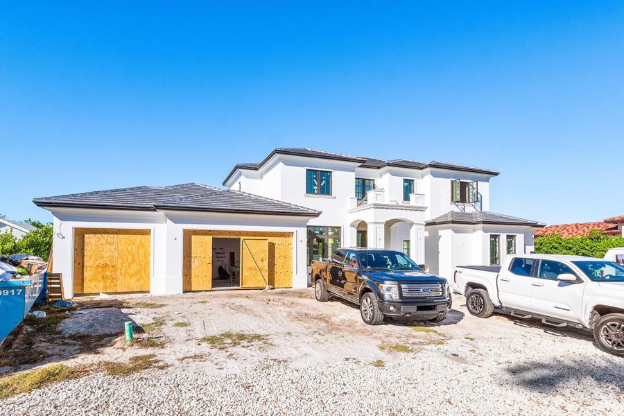 Front Exterior - Construction Progress