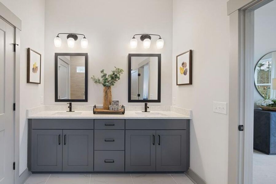 Furnished interior view inside a new home in , Summerville (Image 17).