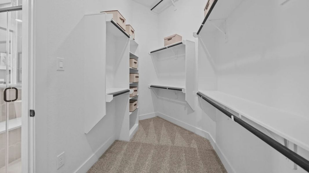 Furnished interior view inside a new home in Grange, Katy (Image 29).