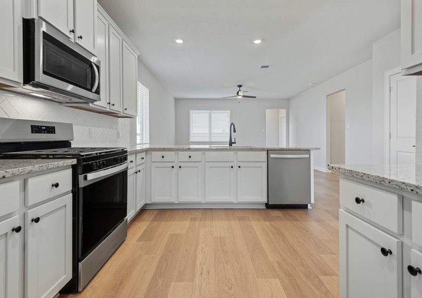 Chef-ready kitchen with stainless steel appliances