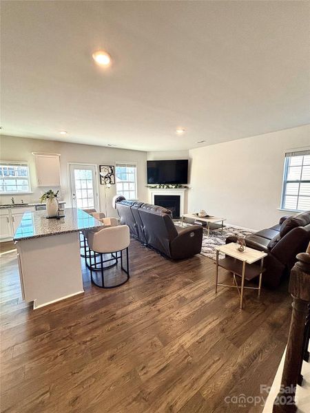 Furnished interior view inside a new home in Nolen Farm, Gastonia (Image 9).