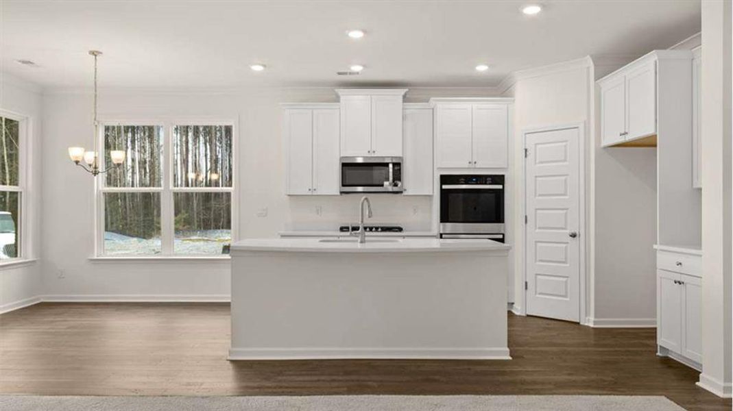 Furnished interior view inside a new home in Wildwood, Covington (Image 14).