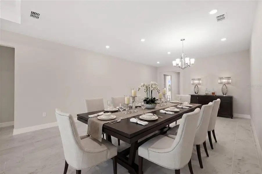 Furnished interior view inside a new home in , Mount Dora (Image 11).