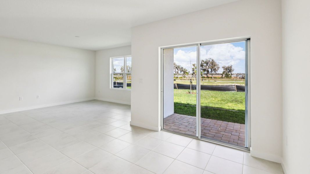 Representative furnished interior of a home built from the Baker by DRB Homes in Granary Park, Green Cove Springs (Image 7).