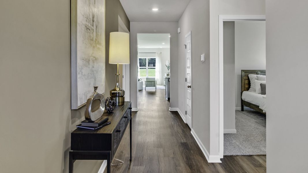 Furnished interior view inside a new home in Bailey Park, Fayetteville (Image 3).