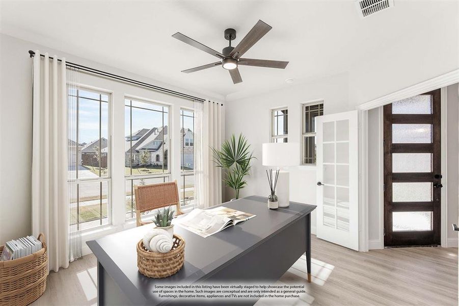 Furnished interior view inside a new home in Maplewood, Glenn Heights (Image 11). Furnished interior view inside a new home in Maplewood, Glenn Heights (Image 11).